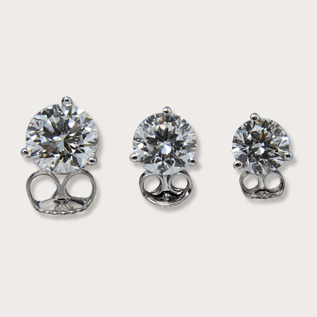 Lab Diamond Martini Studs 3.06ct