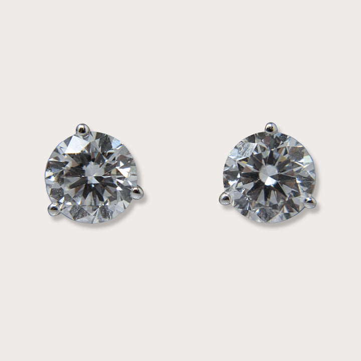 Lab Diamond Martini Studs 3.06ct