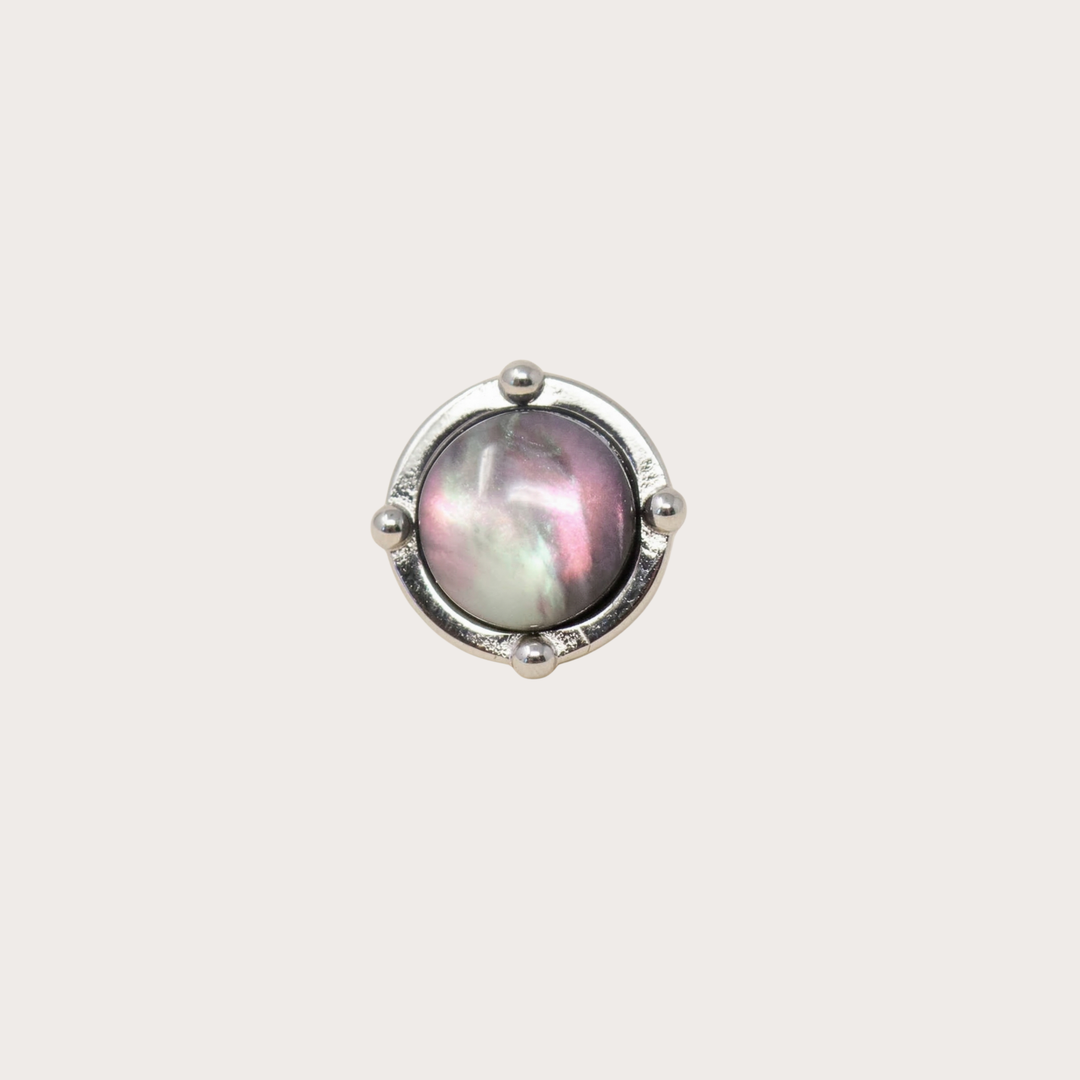 Moon Stud Silver Small