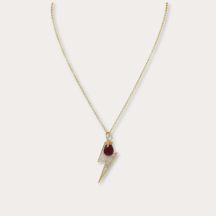 XL Lightning Rubi Necklace