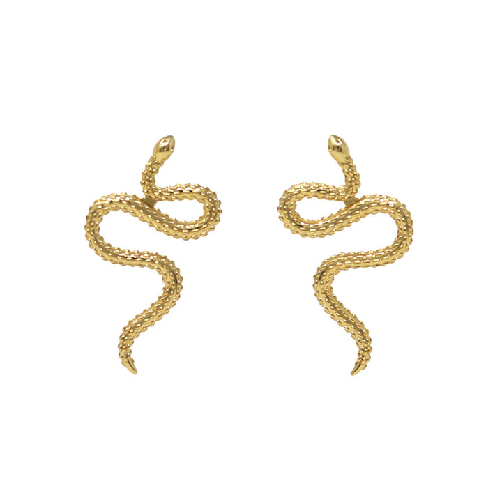 Long Serpent Earrings