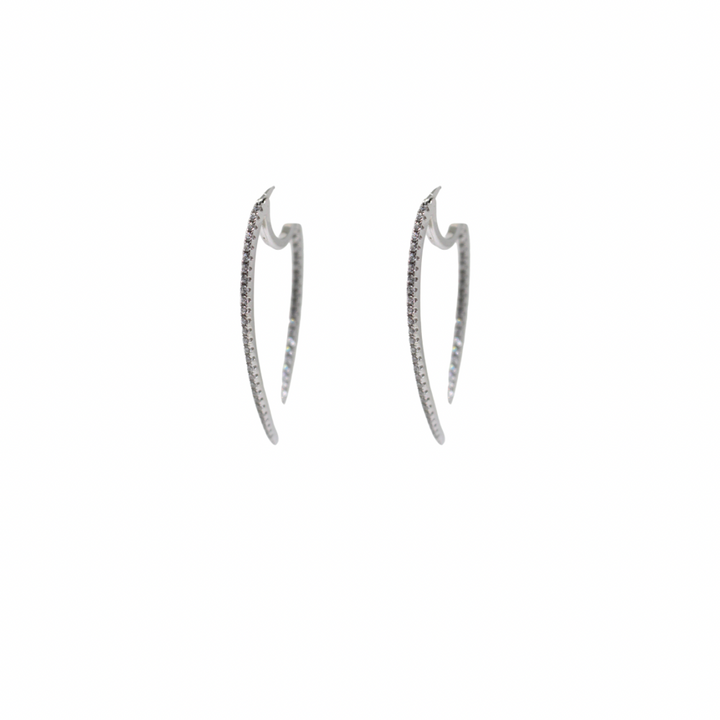 Silver .925 Fang earrings