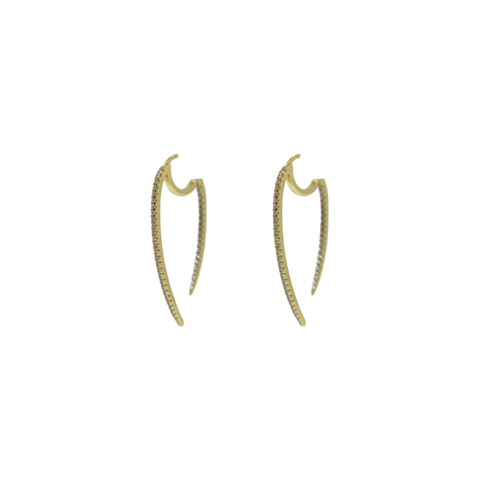 Silver .925 Fang earrings