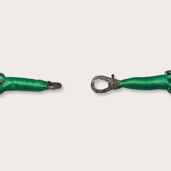 Pulsera Macrame Green Emerald II