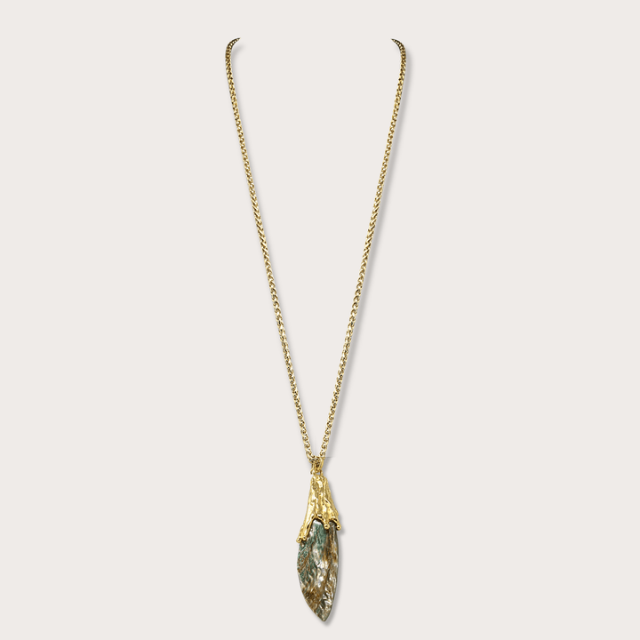 Abulon Pendant Necklace - LAURA CANTU JEWELRY
