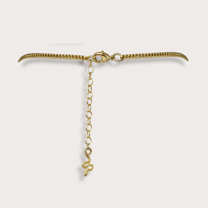 Abulone Pendant / Flat Chain - LAURA CANTU JEWELRY