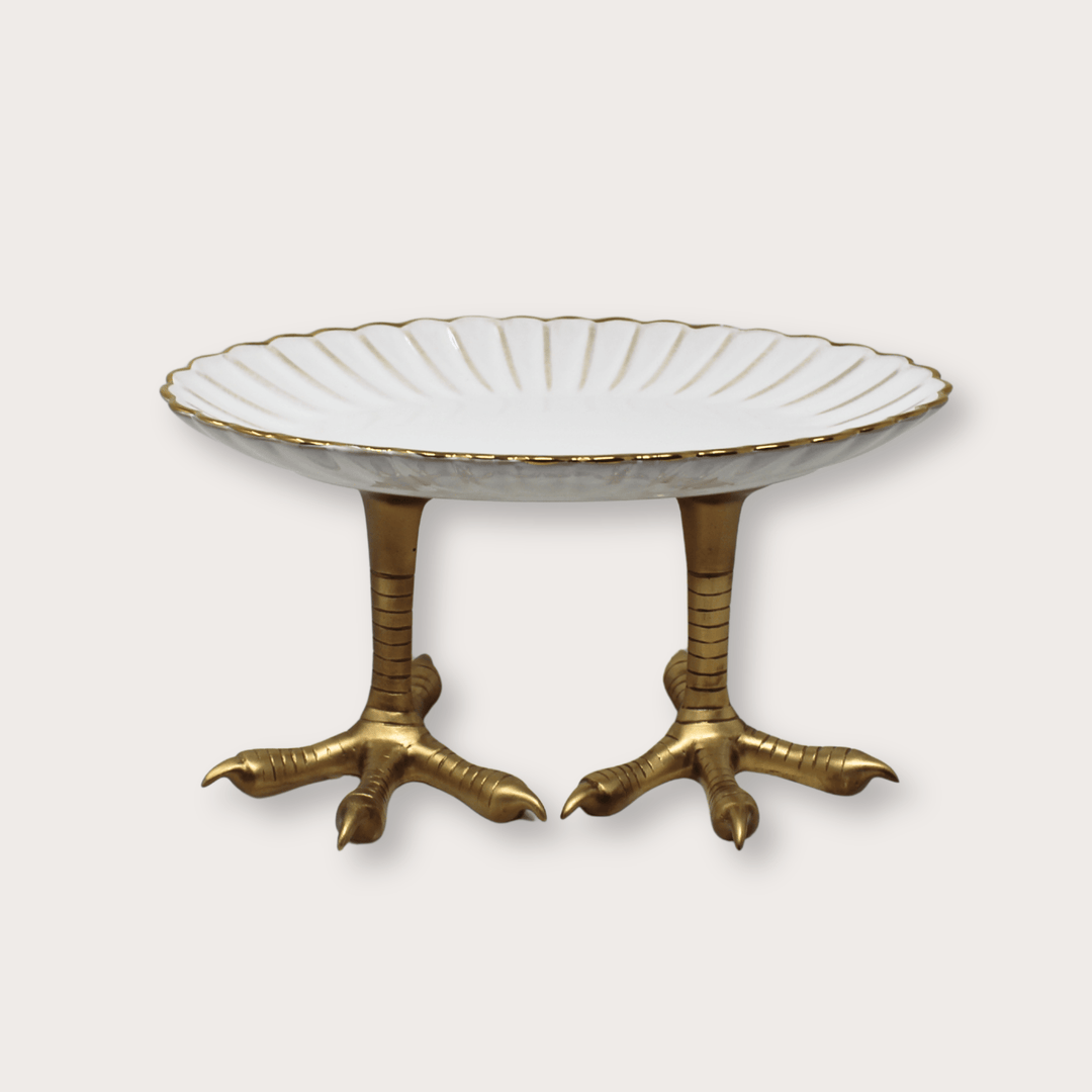 Adorno Garras con Plato Largo Ondulado - LAURA CANTU JEWELRY