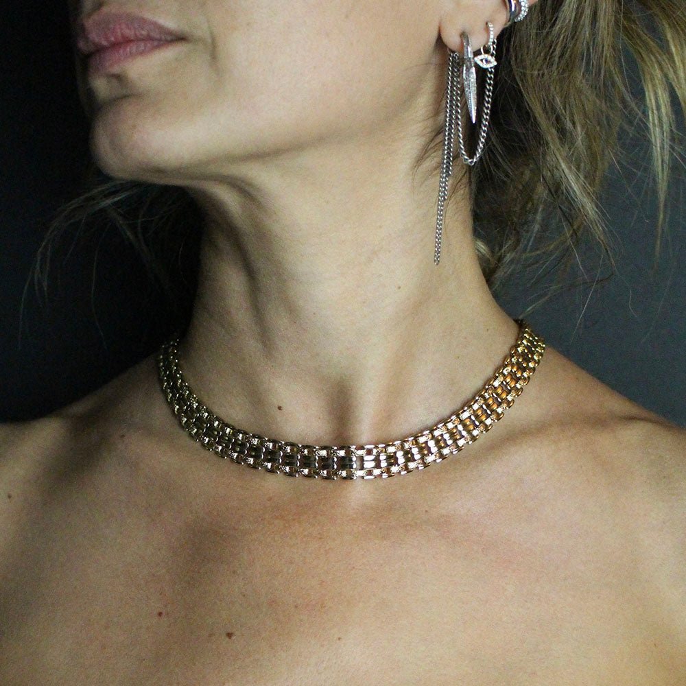 Amelia Choker - LAURA CANTU JEWELRY