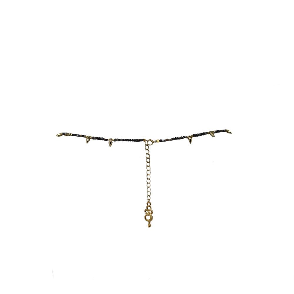 Ana spike necklace - LAURA CANTU JEWELRY