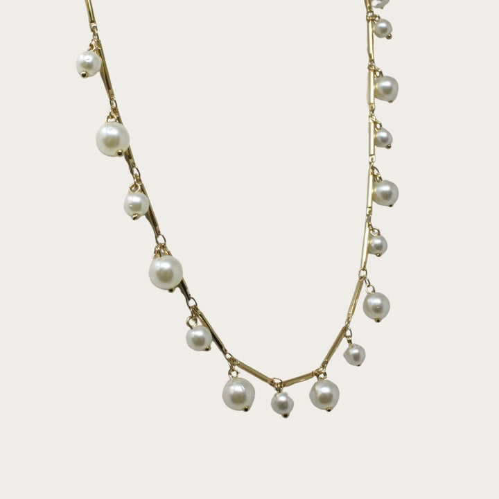 Angelica Pearl Necklace - LAURA CANTU JEWELRY