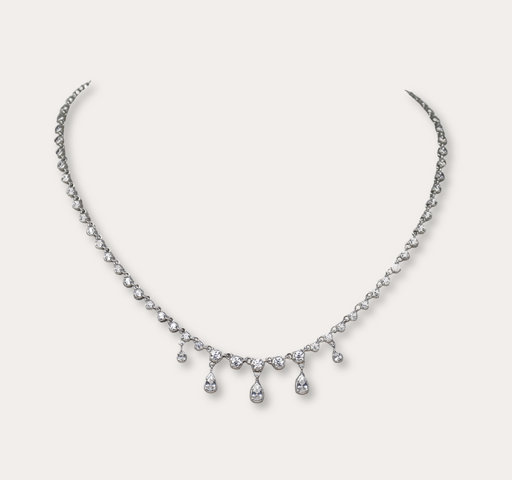 Antique Victorian Necklace Silver - LAURA CANTU JEWELRY