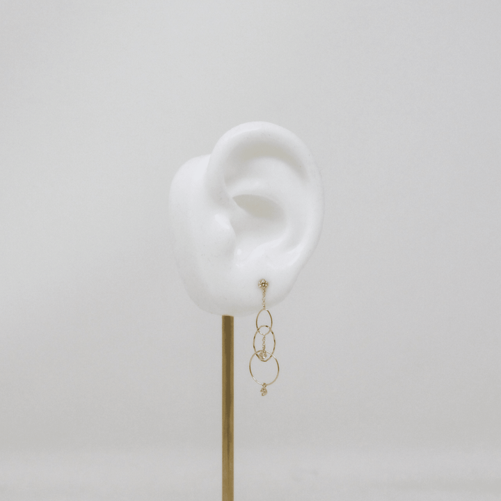 Aretes Aros de Oro - LAURA CANTU JEWELRY