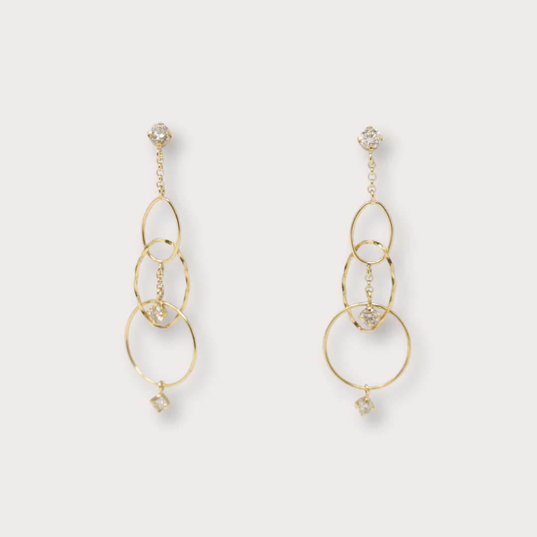 Aretes Aros de Oro - LAURA CANTU JEWELRY