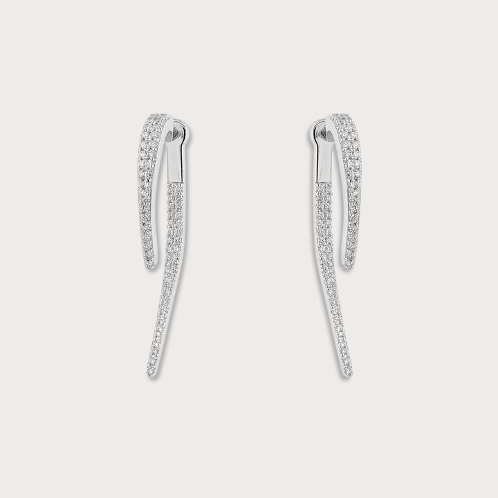 Aretes de Oro con Diamantes - LAURA CANTU JEWELRY