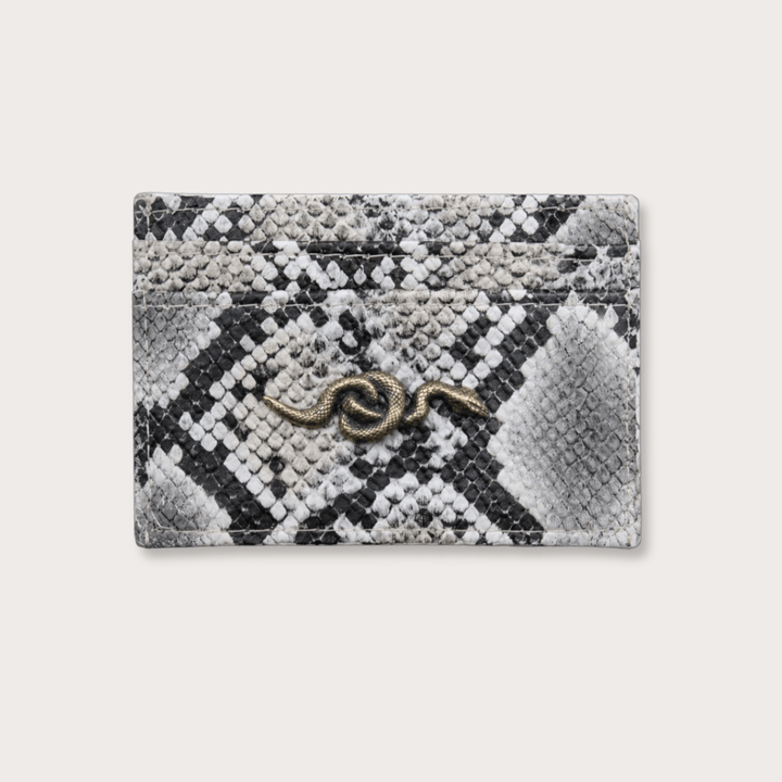 Card Holder Snake Natural - LAURA CANTU JEWELRY
