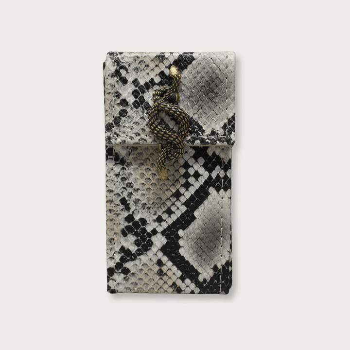 Long Cigarette Case with Viper - LAURA CANTU JEWELRY