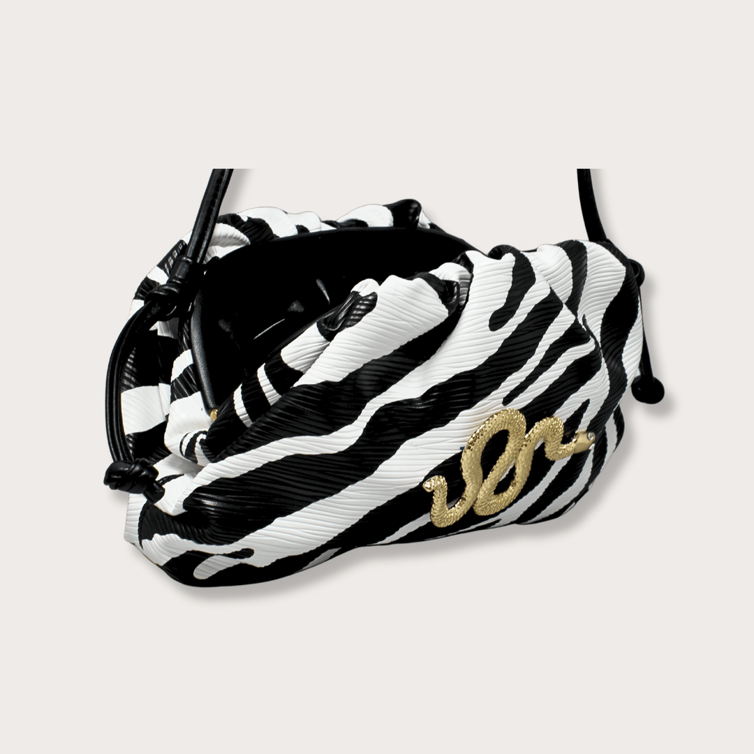 Small Zebra Clutch - LAURA CANTU JEWELRY