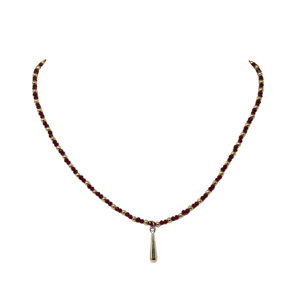 Collar con dije gota - LAURA CANTU JEWELRY