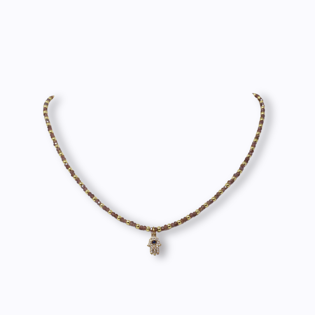 Collar con dije mano - LAURA CANTU JEWELRY