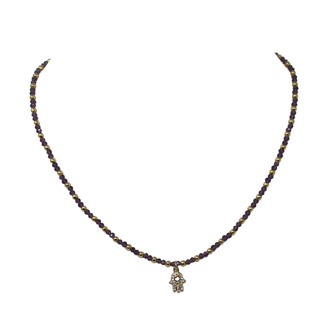 Collar con dije mano - LAURA CANTU JEWELRY