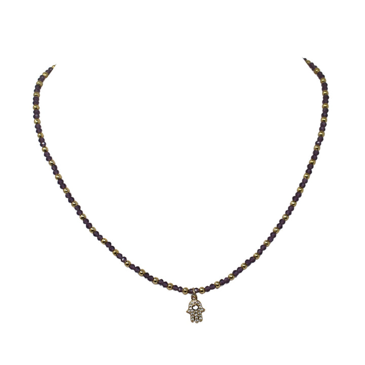 Collar con dije mano - LAURA CANTU JEWELRY