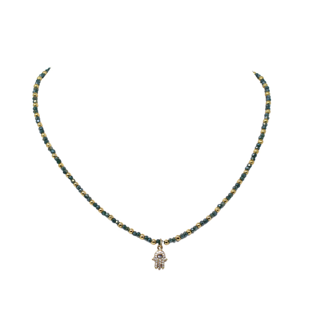 Collar con dije mano - LAURA CANTU JEWELRY