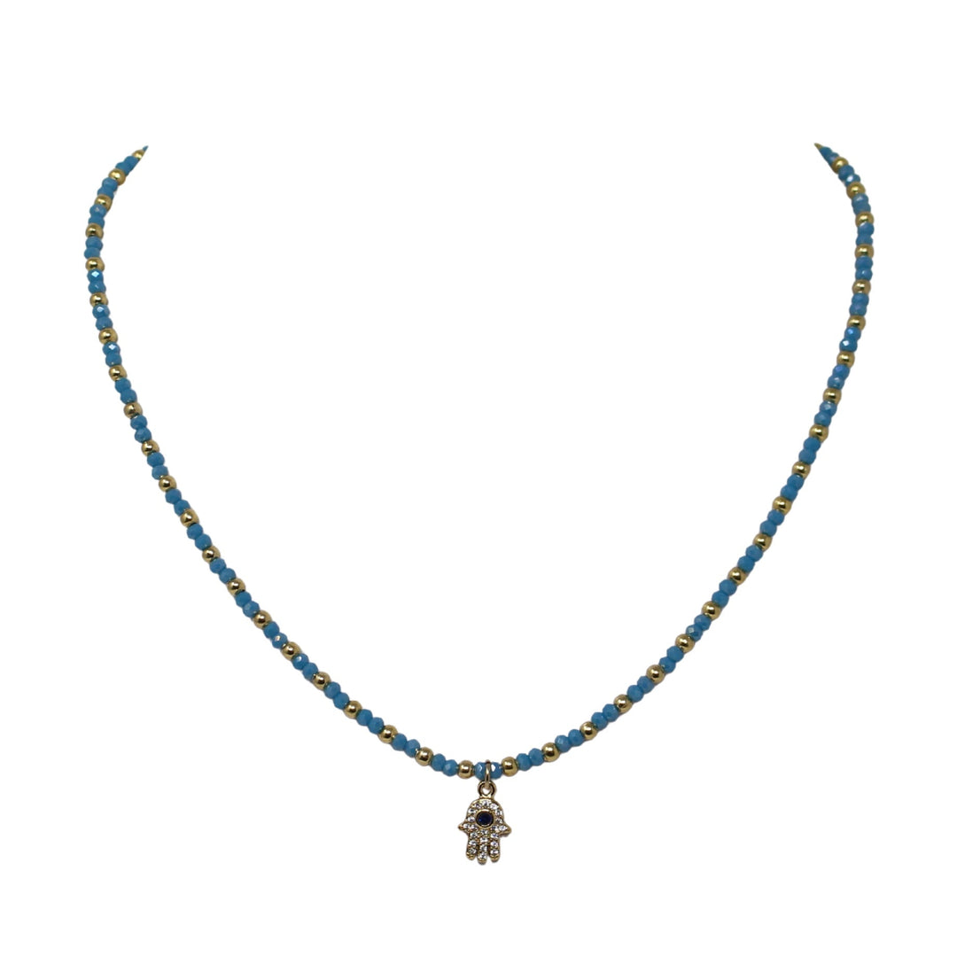 Collar con dije mano - LAURA CANTU JEWELRY