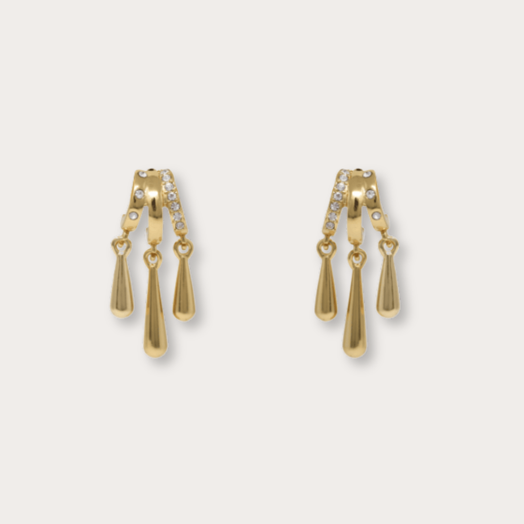 Cordelia Mini Drop Earrings - LAURA CANTU JEWELRY