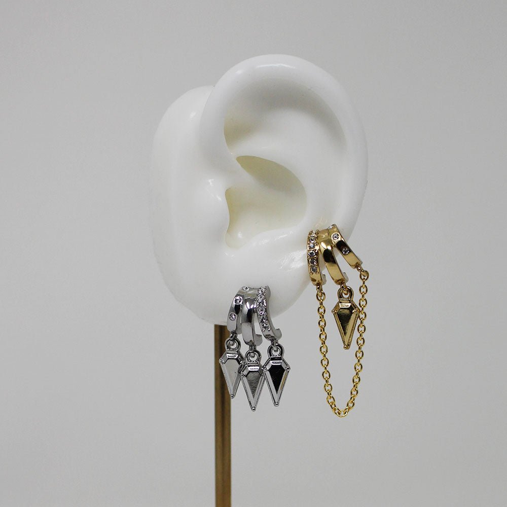 Cordelia Mini Earrings - LAURA CANTU JEWELRY