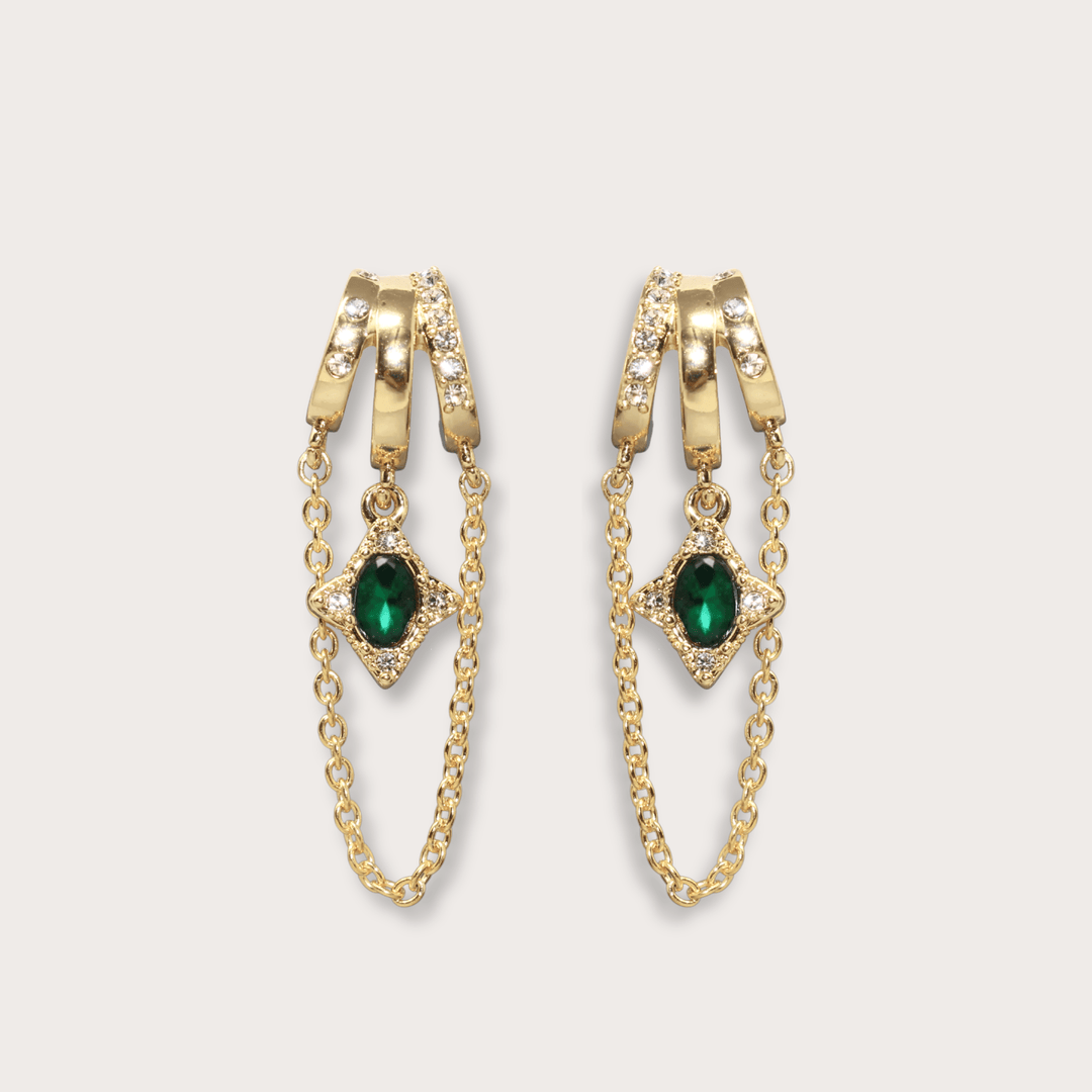 Cordelia Oval Gem - LAURA CANTU JEWELRY