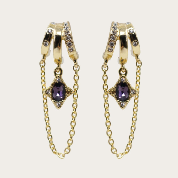 Cordelia Oval Gem - LAURA CANTU JEWELRY