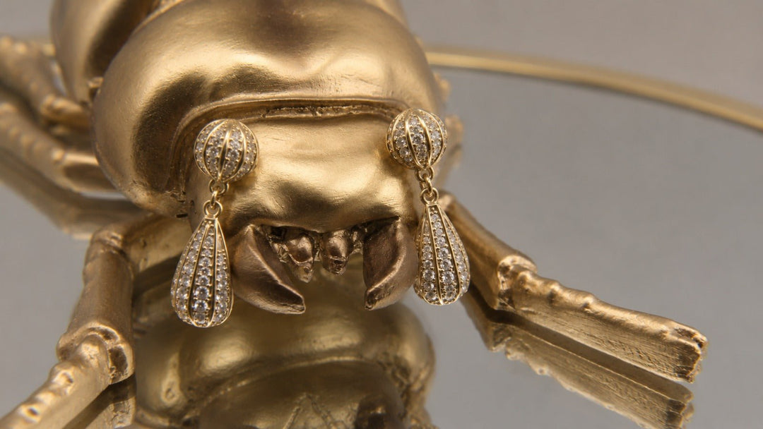 Crystal Drop Earrings - LAURA CANTU JEWELRY
