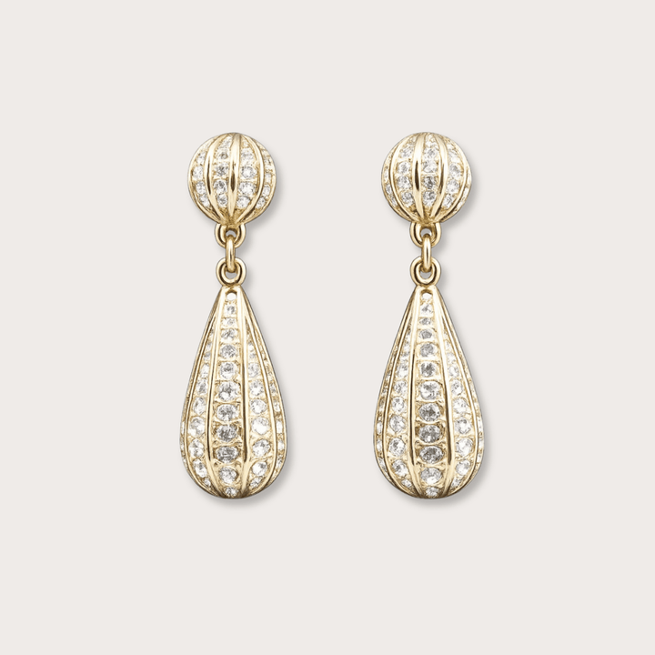 Crystal Drop Earrings - LAURA CANTU JEWELRY
