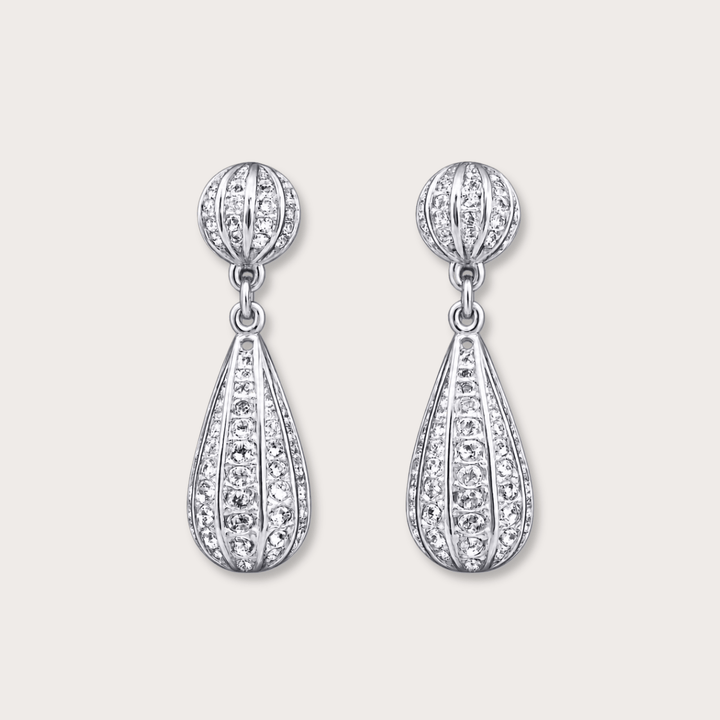 Crystal Drop Earrings - LAURA CANTU JEWELRY