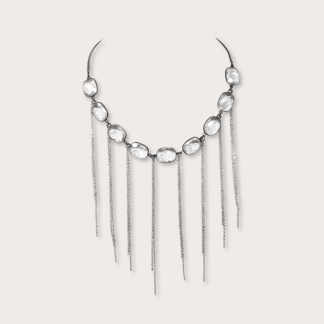 Daniela Fringe Necklace - LAURA CANTU JEWELRY