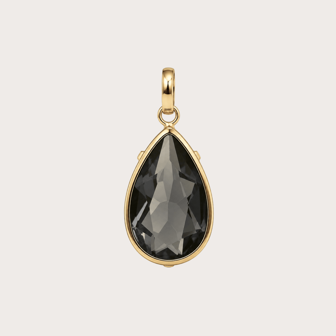 Dije Gota Grande Cristal - LAURA CANTU JEWELRY