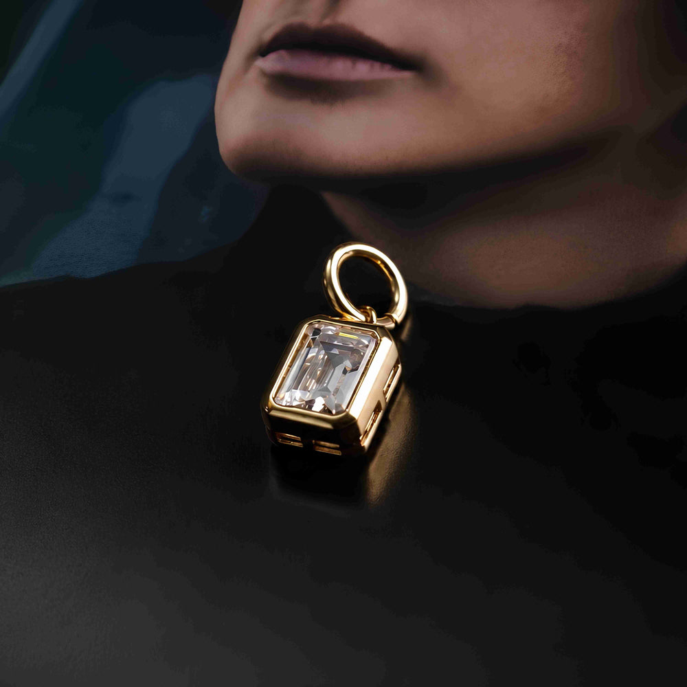 Dije Sia Square - LAURA CANTU JEWELRY
