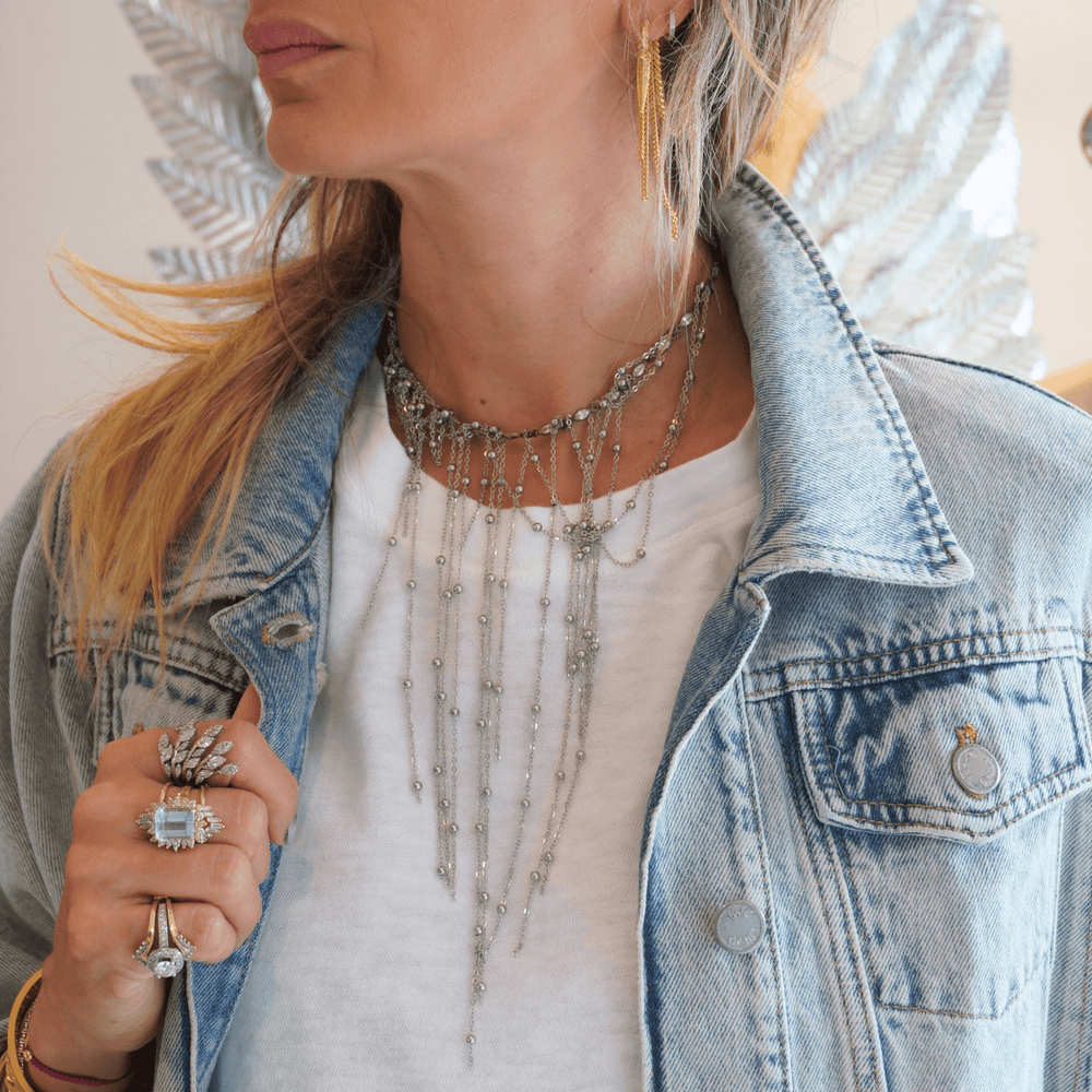 Dionise Necklace - LAURA CANTU JEWELRY