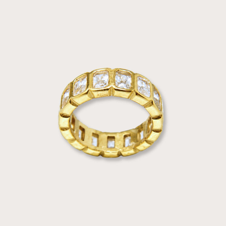 Eternity Rhinestone Ring - LAURA CANTU JEWELRY