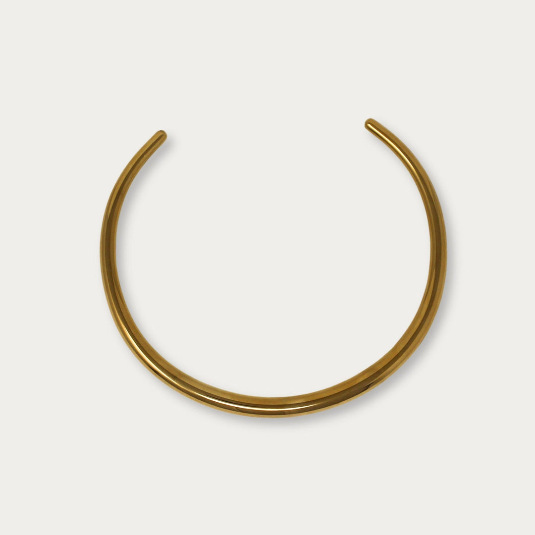 Fran Gold Choker - LAURA CANTU JEWELRY