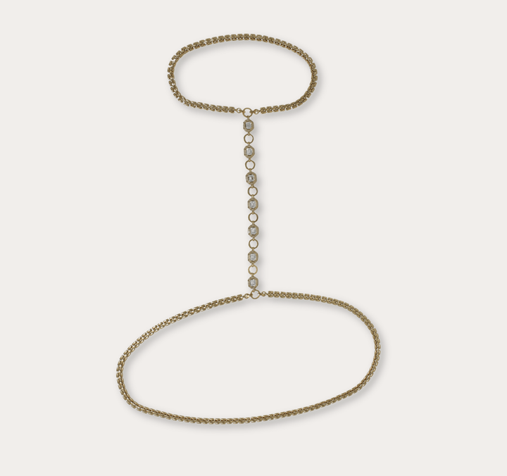 Georgia White Body Necklace - LAURA CANTU JEWELRY
