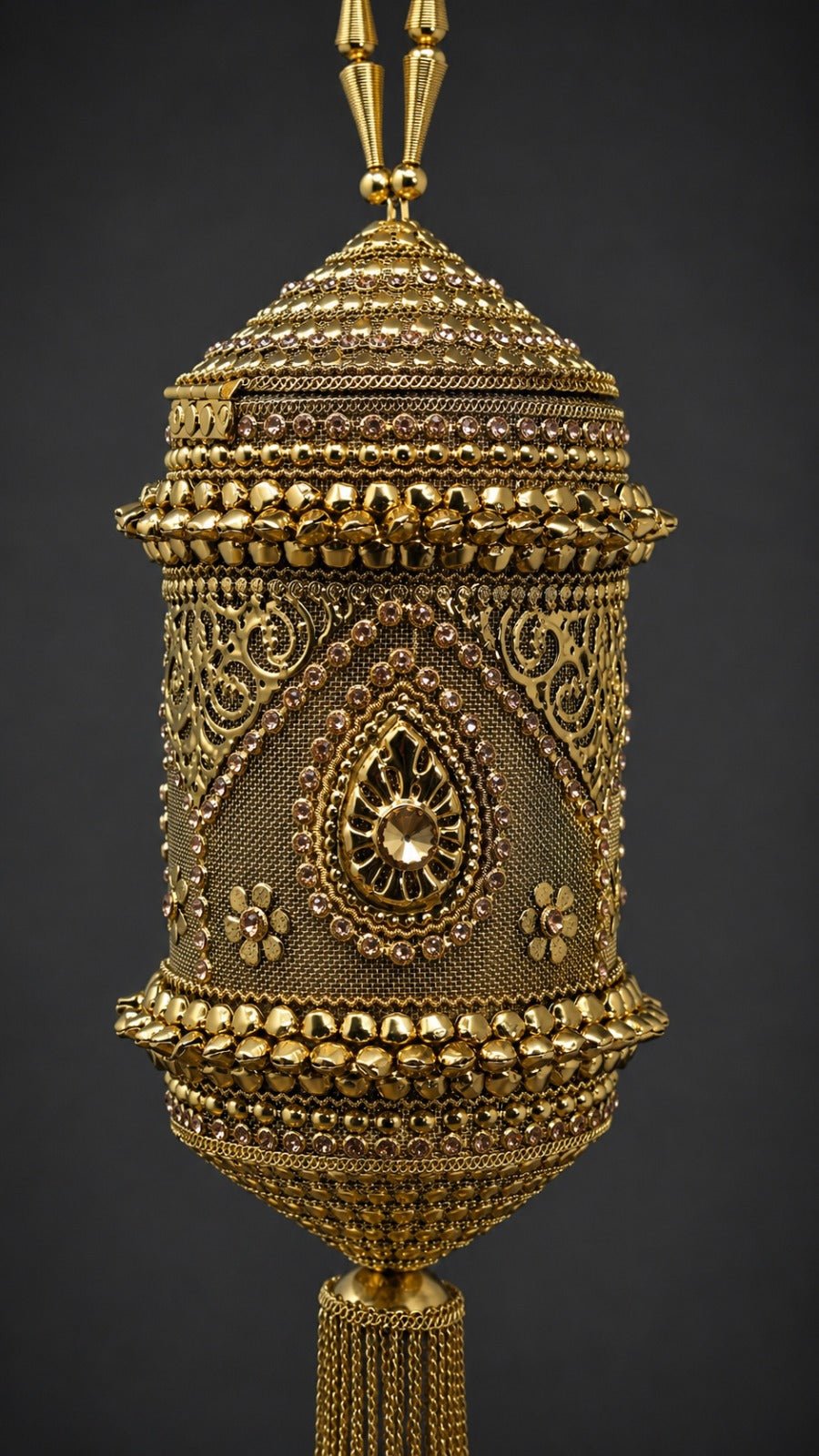 Handmade Brass Bag XI - LAURA CANTU JEWELRY