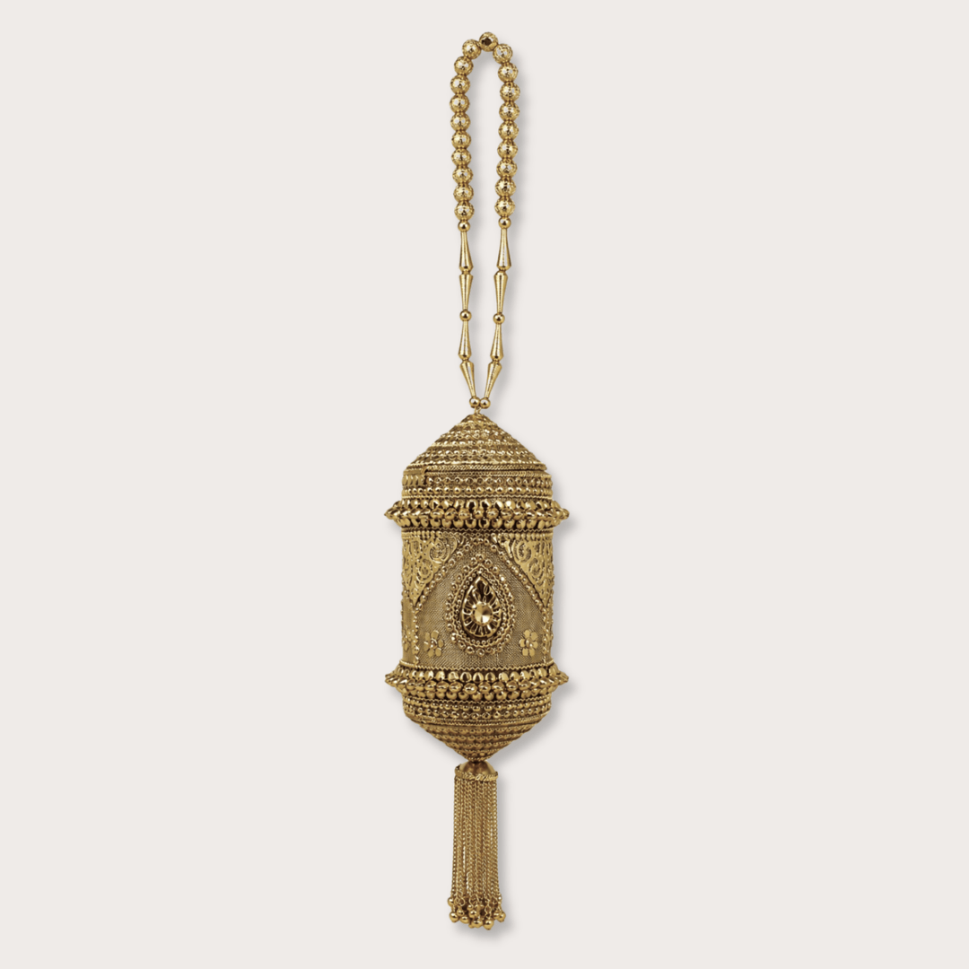 Handmade Brass Bag XI - LAURA CANTU JEWELRY