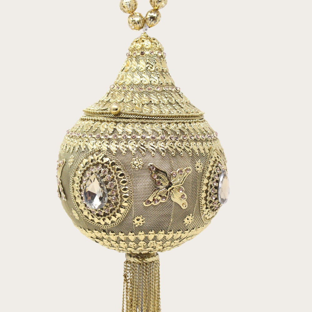 Handmade Brass Bag XXII - LAURA CANTU JEWELRY