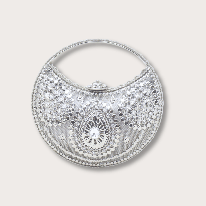 Handmade Brass Handbag Small VIII - LAURA CANTU JEWELRY