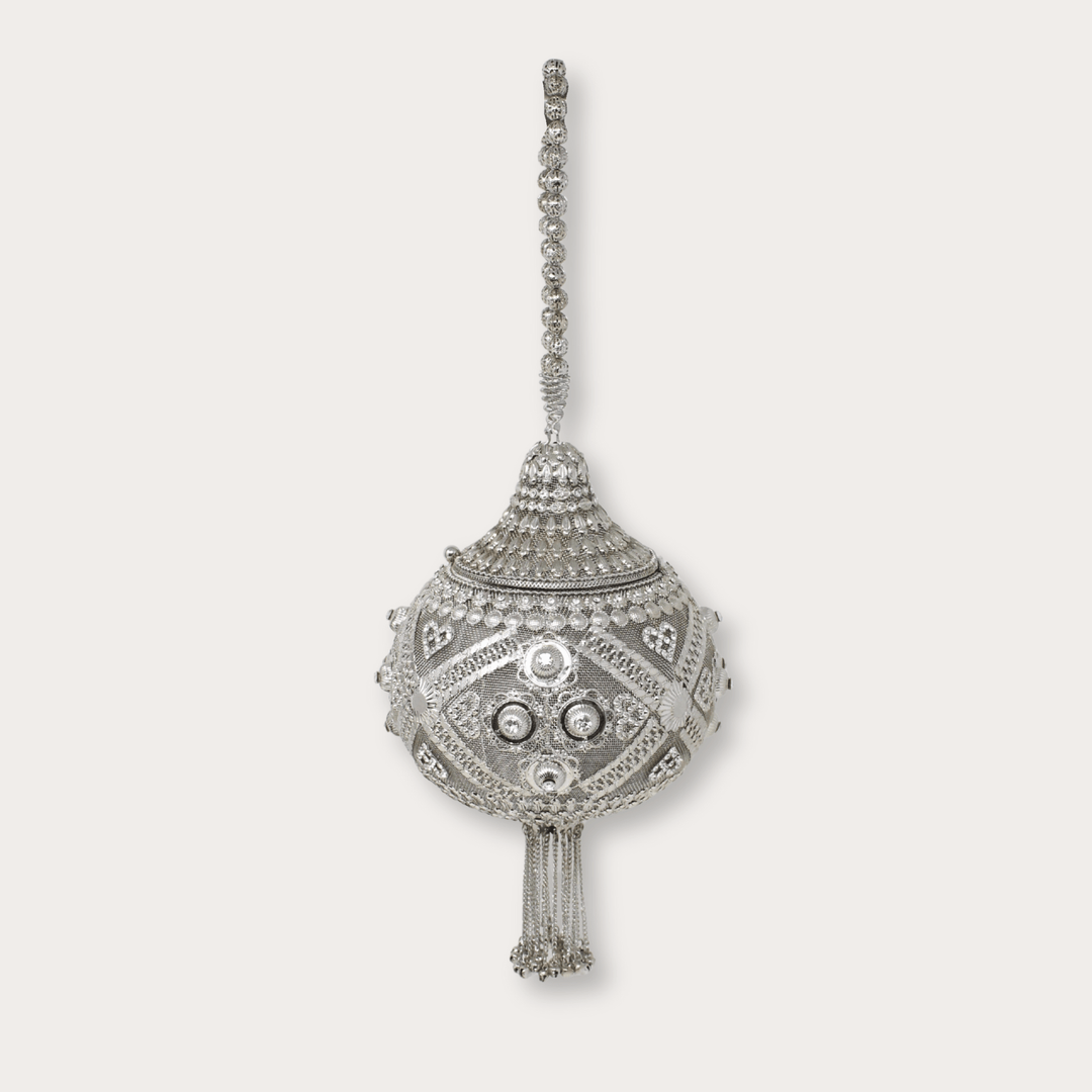 Handmade Brass Handbag VII - LAURA CANTU JEWELRY