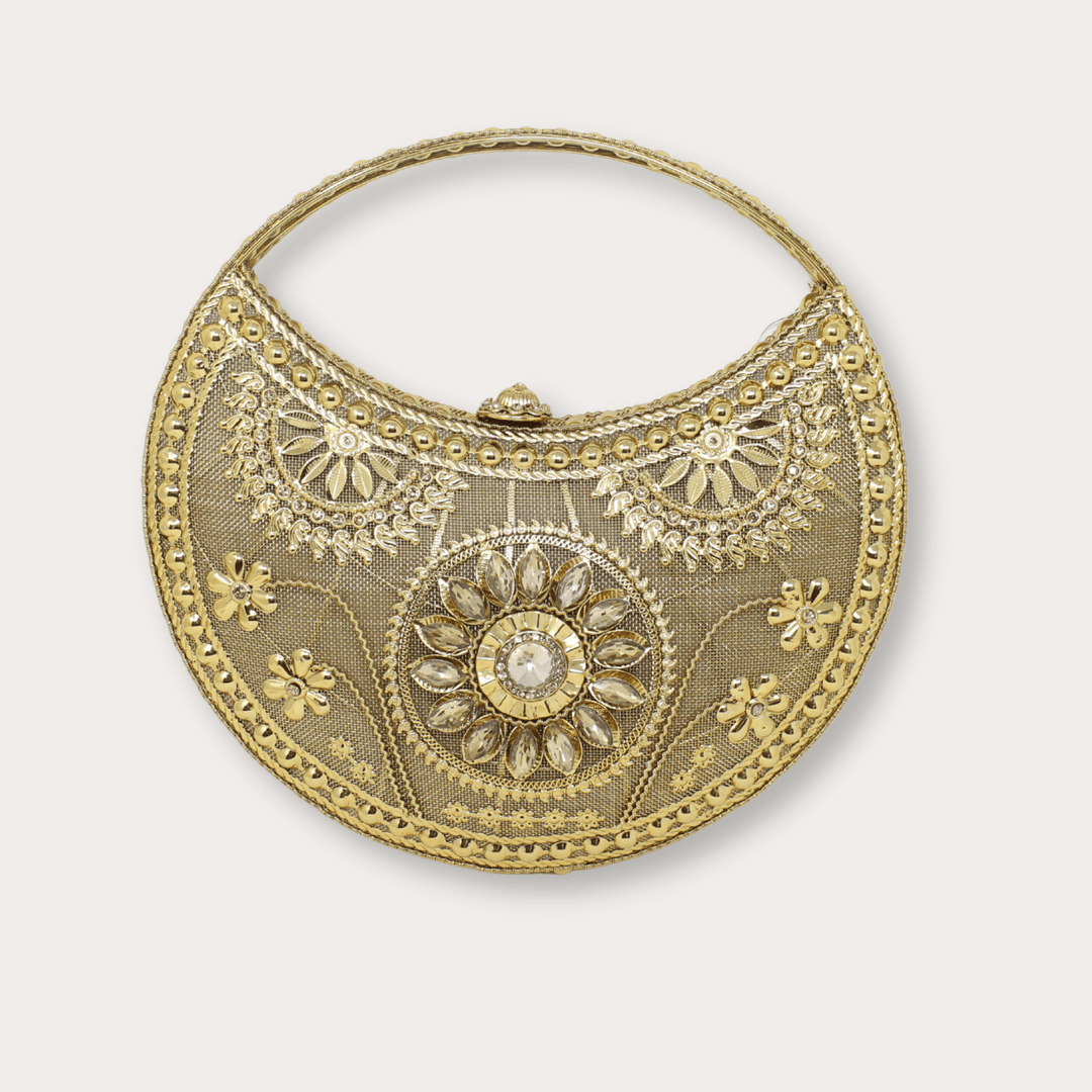 Handmade Brass Handbag VIII - LAURA CANTU JEWELRY