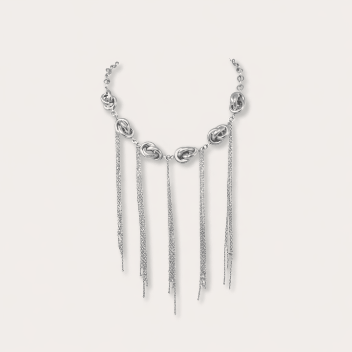 Helena Silver Necklace - LAURA CANTU JEWELRY