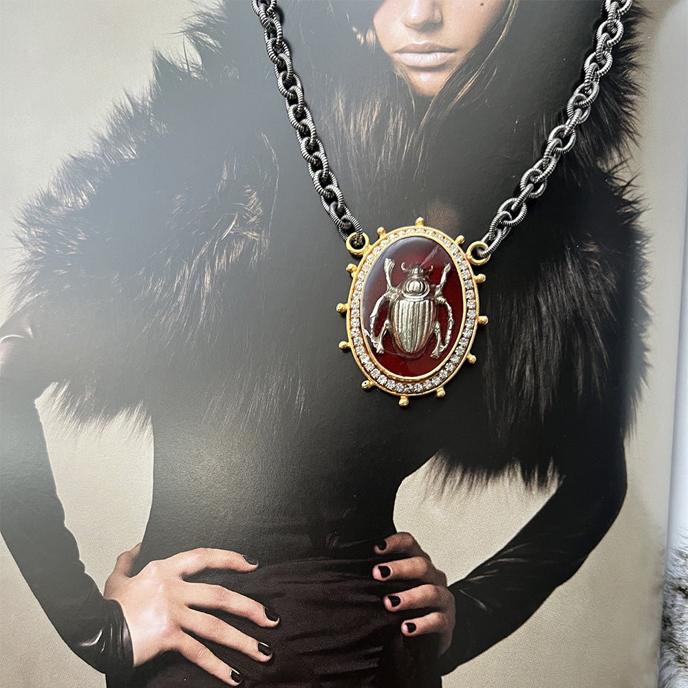 Immortal Story - Beetle - LAURA CANTU JEWELRY