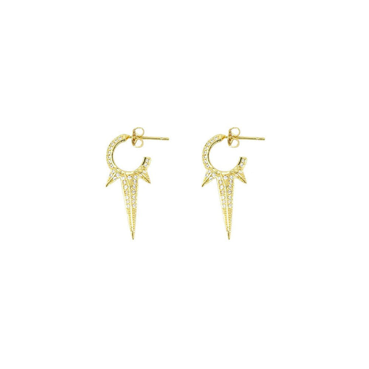 Isadora spike earrings - LAURA CANTU JEWELRY